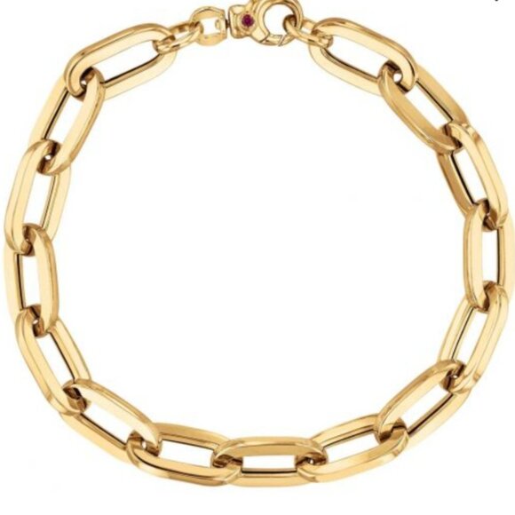 Roberto Coin paperclip bracelet - Picture 5 of 6